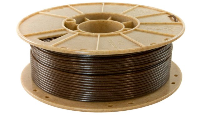 wound up coffee, 3d printing, 3d printing coffee grounds, coffee 3d printing filament, 3dom, c2renew, 3dom wound up