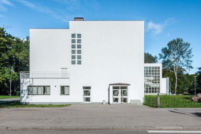 Alvar Aalto, Russia, restoration project, Finish architecture, wooden ceilings, skylights, wooden architecture, glass facade