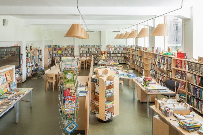 Alvar Aalto, Russia, restoration project, Finish architecture, wooden ceilings, skylights, wooden architecture, glass facade