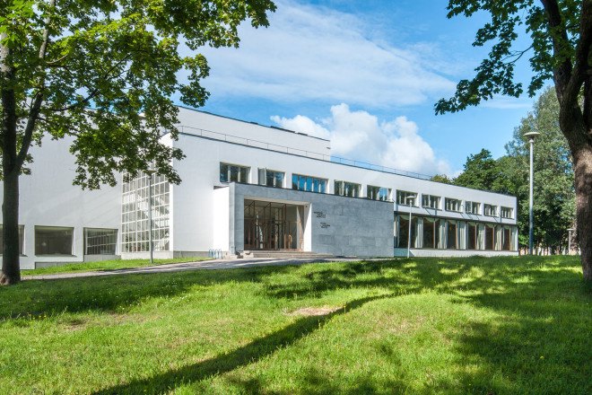 Alvar Aalto, Russia, restoration project, Finish architecture, wooden ceilings, skylights, wooden architecture, glass facade