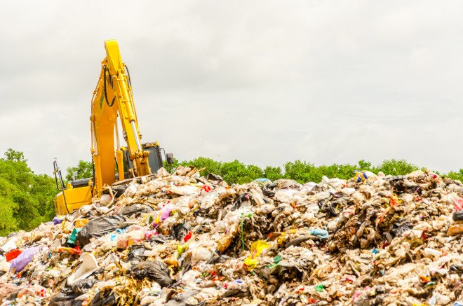 twice as much trash, american landfill, waste in landfill, recycling, epa landfilll estimates