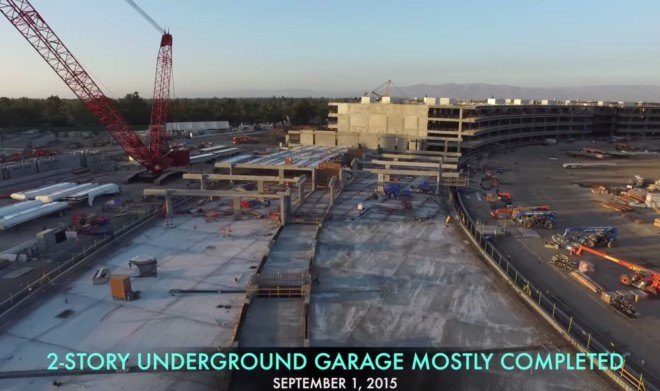 Apple Campus 2, Duncan Sinfield, Apple campus, Apple spaceship campus, drone video, aerial footage apple campus, Foster + Partners, Stee Jobs, Silicon Valley