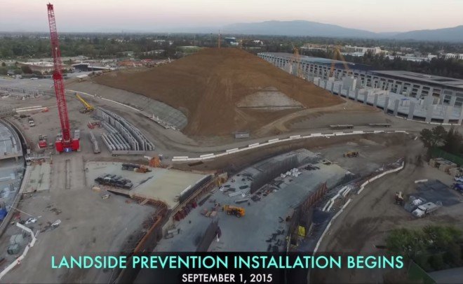 Apple Campus 2, Duncan Sinfield, Apple campus, Apple spaceship campus, drone video, aerial footage apple campus, Foster + Partners, Stee Jobs, Silicon Valley