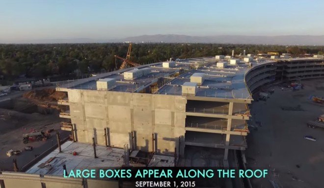 Apple Campus 2, Duncan Sinfield, Apple campus, Apple spaceship campus, drone video, aerial footage apple campus, Foster + Partners, Stee Jobs, Silicon Valley