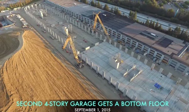 Apple Campus 2, Duncan Sinfield, Apple campus, Apple spaceship campus, drone video, aerial footage apple campus, Foster + Partners, Stee Jobs, Silicon Valley