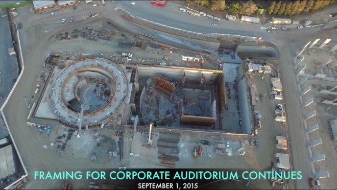 Apple Campus 2, Duncan Sinfield, Apple campus, Apple spaceship campus, drone video, aerial footage apple campus, Foster + Partners, Stee Jobs, Silicon Valley