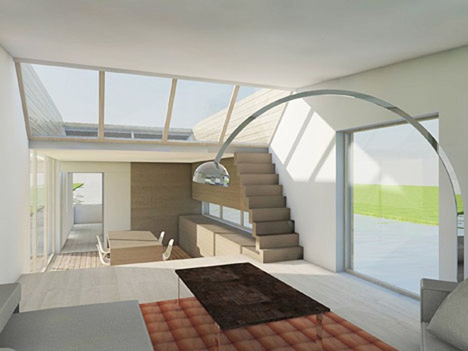 Baca Architects, London, floods, prefab houses, prefb, floating houses, green architecture, affordable housing, Floating homes