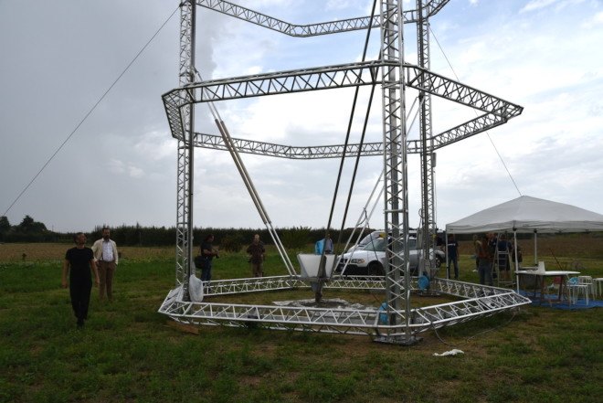 WASP, BigDelta, Massa Lombarda, World’s Advanced Saving Project, BigDelta 3d printer, 3d printer, 3d printing, 3d printing mud, affordable housing, 3d printing housing, 3d printed house, 3d printed architecture, clay, mud,