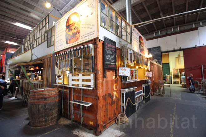 Copenhagen Street Food, paper island, street food island in copenhagen, copenhagen, green copenhagen, things to do copenhagen, street food, street food carts, green design, eco design, sustainable design, recycled materials, food trucks, food carts