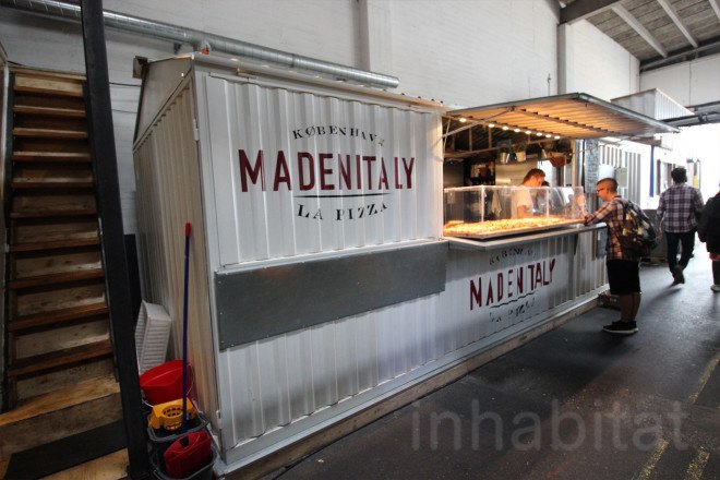 Copenhagen Street Food, paper island, street food island in copenhagen, copenhagen, green copenhagen, things to do copenhagen, street food, street food carts, green design, eco design, sustainable design, recycled materials, food trucks, food carts