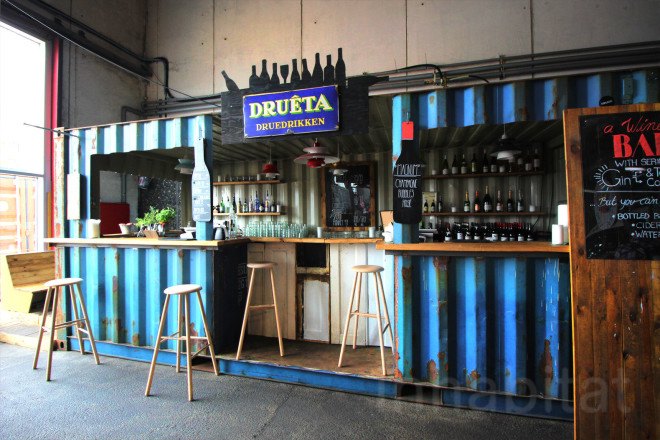 Copenhagen Street Food, paper island, street food island in copenhagen, copenhagen, green copenhagen, things to do copenhagen, street food, street food carts, green design, eco design, sustainable design, recycled materials, food trucks, food carts