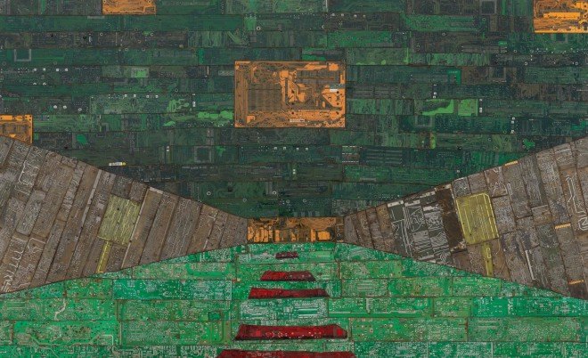 green design, eco design, sustainable design, James Cohan Gallery, Addis Ababa, Elias Sime, recycle art, eco art, trash art