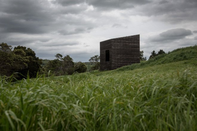 eyrie cabins, cheshire architects, new zealand vacation home, vacation cabins, tiny home, tiny house, tiny cabin