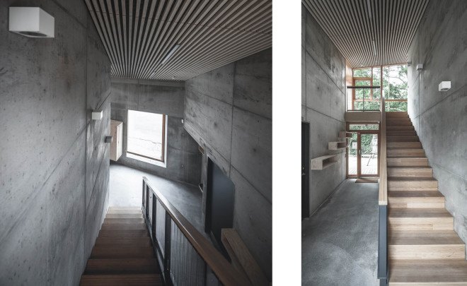 Copenhagen, Sophus Søbye Arkitekter, multipurpose space, multiuse space, shingles, pitched roof, concrete architecture, meeting place, community center, green architecture, timber structure, courtyard