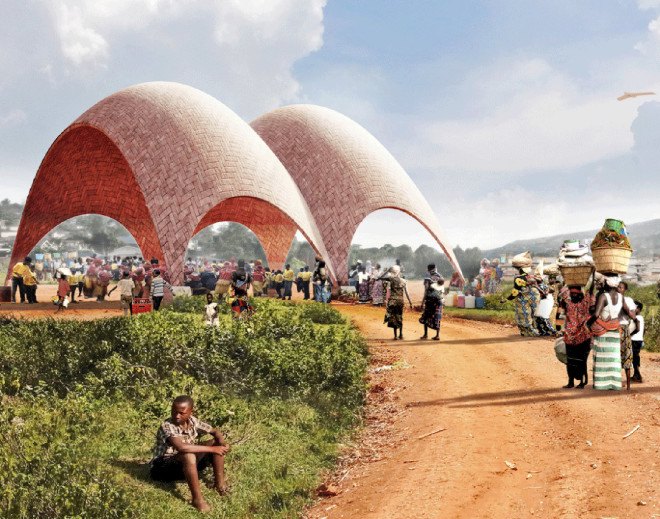 drones, Droneport, Droneport by Foster + Partners, Lord Foster, Foster + Partners, Rwanda, East Africa, aid, medical supplies, drone deliver medical supplies, Blueline, Redline, Afrotech, unmanned flying vehicles, drone aid, drone saving lives