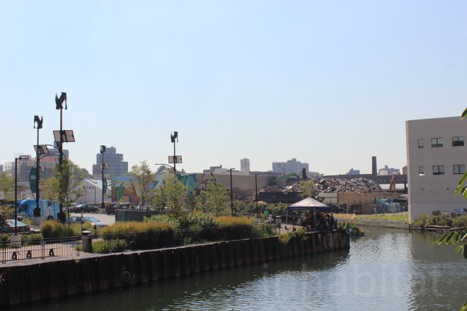 floating landscape, urban design, green design, growonus, gowanus canal, gowanus canal cleanup, balmori associates, urban gardens, phytoremediation, natural dyes