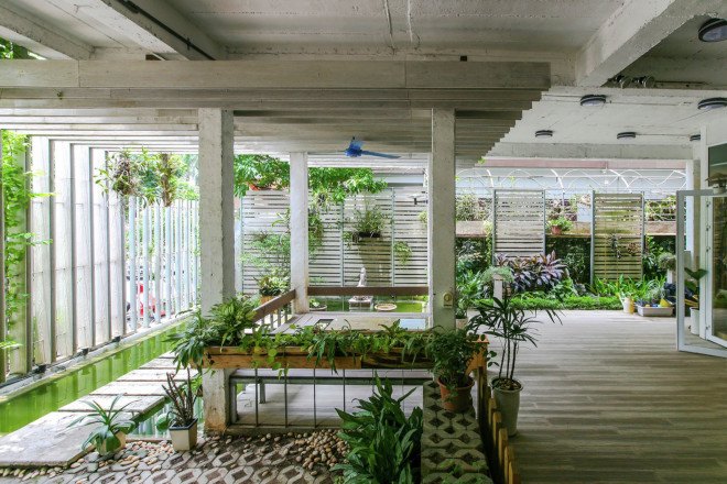Studio 102, Hanoi, Vietnam, green renovation, living space, workspace, energy consumption, natural ventilation, reclaimed materials, natural lighting