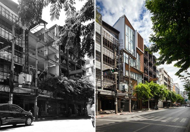 IDIN Architects, thailand architecture, bangkok home renovation, thai house renovation, bangkok architecture, home renovation, commercial building renovation, repurposed building design, architecture, urban design, green design, urban renovation