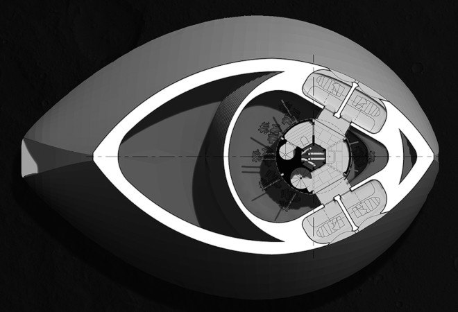 hydroponic garden, Search consortium, space exploration architecture, ice house, ice house nasa, ice house mars, mars habitat, 3d printed ice house, 3d printed mars habitat, NASA, Clouds AO, Ice house by Search and Clouds AO,