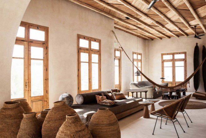 K-Studio, natural materials, Greece, Scorpios, Mykonos, Lambs and Lions, Michael Schickinger, Annabell Kutucu, Cycladic architecture, seaside hotel,