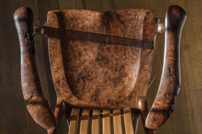 Furniture, green furniture, green design, wood, woodworking, salvaged wood, salvaged material, green material, renwick gallery, craft, Erickson woodworking, Smithsonian Renwick gallery, LA county museum of art, California central valley, handmade furniture