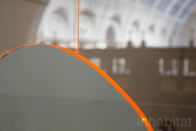 Mise-en-abyme, London Design Festival, Renaissance, acrylic panels, optical illusion, one point perspective, V&A, Victoria and Albert Museum, London Design Festival 2015, Laetitia de Allegri, Matteo Fogale, Johnson tiles, Mise-en-Abyme by Laetitia de Allegri and Matteo Fogale