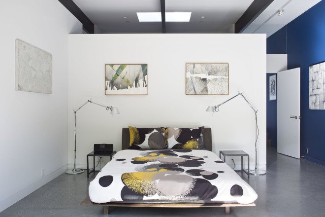 Klopf Architects, Eichler homes, energy efficient architecture, floor-to-ceiling windows, open layout, green architecture, skylights, green interior