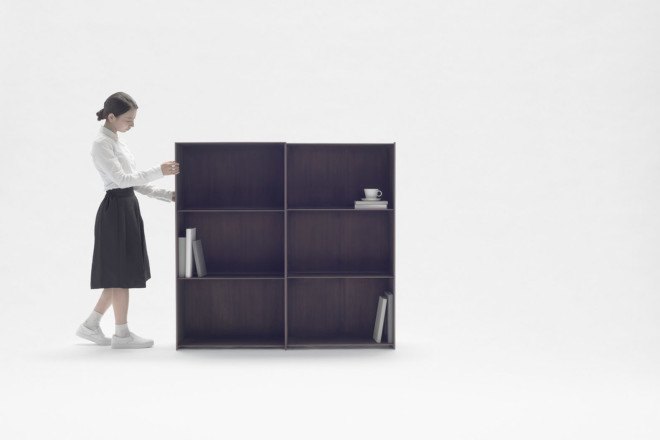 Nendo, shelves, transformable furniture, modular design, flexible design, Japanese design, London Design Festival, smart spaces, smart design, innovative design
