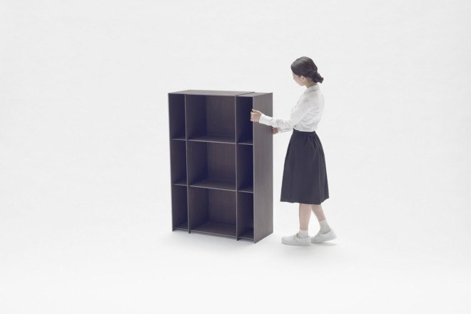 Nendo, shelves, transformable furniture, modular design, flexible design, Japanese design, London Design Festival, smart spaces, smart design, innovative design
