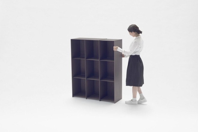 Nendo, shelves, transformable furniture, modular design, flexible design, Japanese design, London Design Festival, smart spaces, smart design, innovative design