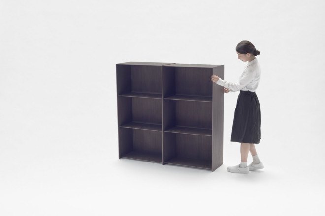 Nendo, shelves, transformable furniture, modular design, flexible design, Japanese design, London Design Festival, smart spaces, smart design, innovative design