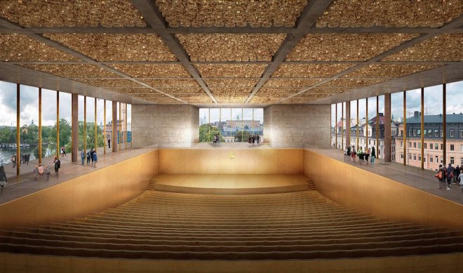 David Chipperfield, Sir David Chipperfield, Nobel Center, Nobel Center by David Chipperfield, Nobelhurst, Nobel Prize, Nobel Auditorium, Stockholm, Blasieholmen peninsula