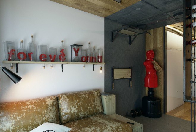 One Studio, microapartment, tiny homes, ukraine architecture, architecture, micro architecture, urhan desing, micro units, green design, sustainable design, 18 square meter apartment, Kharkov, Ukraine, space saving tips, efficient storage, micro abode