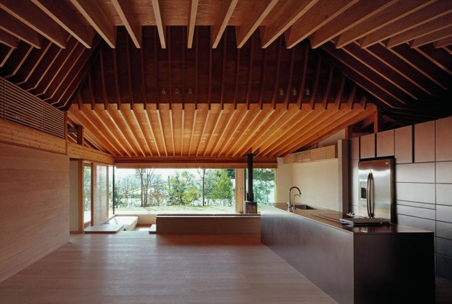 K's Residence, Tadashi Suga Architects Office, timber architecture, family home, skylights, natural ventilation, natural light, green architecture, Japanese architecture, Japan