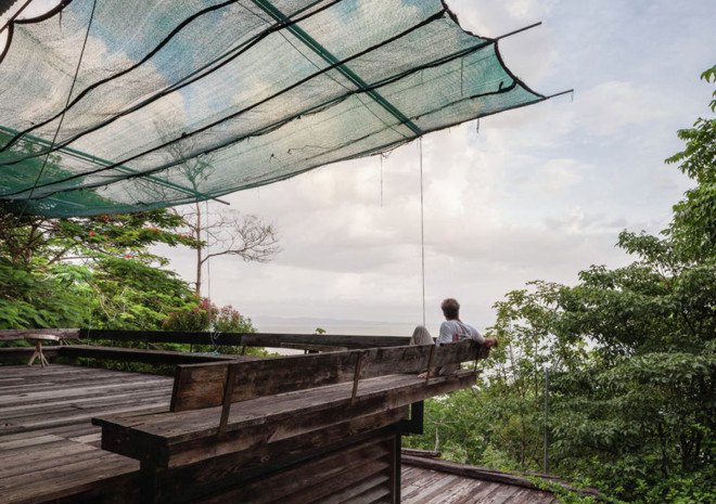 off-the-grid house, SaLo house, Panama, Patrick Dillon, sustainable house, passive house, salvaged materials, rainwater harvesting, rainwater cistern, swimming pool, natural ventilation, clean energy