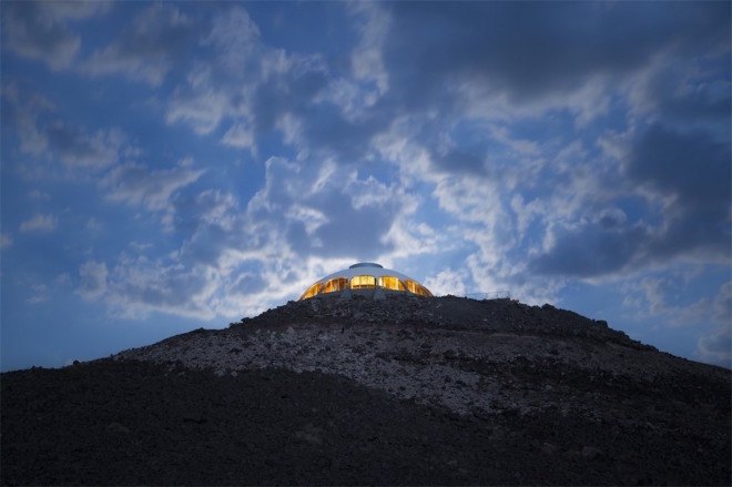 Volcano house, California, Newberry California, Huell Howser, California's gold, UFO house, mid-century modern, architecture, California architecture, 60s architecture, weird homes