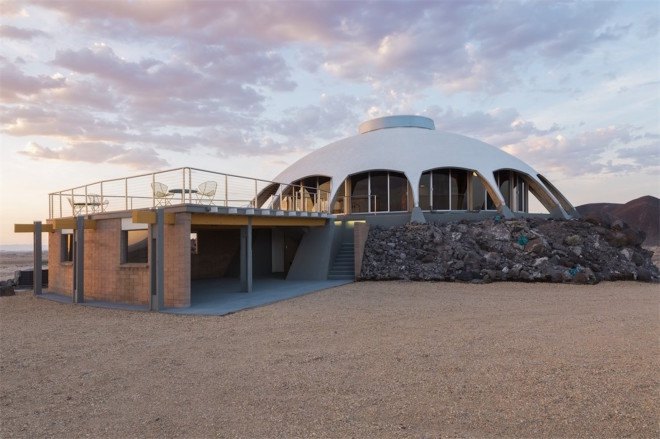 Volcano house, California, Newberry California, Huell Howser, California's gold, UFO house, mid-century modern, architecture, California architecture, 60s architecture, weird homes