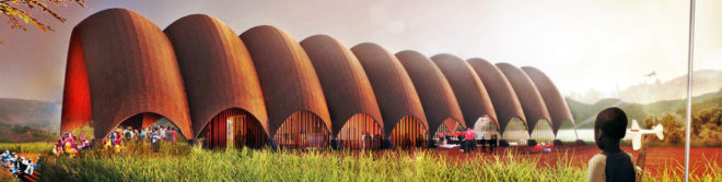 drones, Droneport, Droneport by Foster + Partners, Lord Foster, Foster + Partners, Rwanda, East Africa, aid, medical supplies, drone deliver medical supplies, Blueline, Redline, Afrotech, unmanned flying vehicles, drone aid, drone saving lives