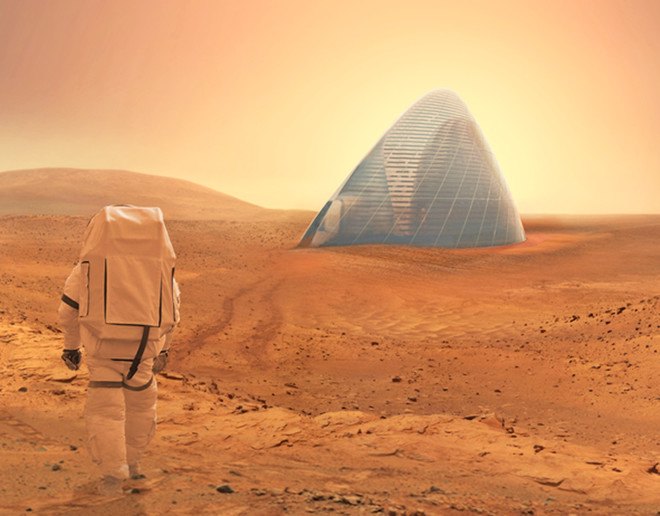 hydroponic garden, Search consortium, space exploration architecture, ice house, ice house nasa, ice house mars, mars habitat, 3d printed ice house, 3d printed mars habitat, NASA, Clouds AO, Ice house by Search and Clouds AO,