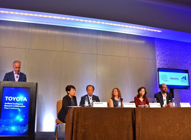 Toyota, CSAIL, Stanford Artificial Intelligence, MIT Computer Science and Artificial Intelligence Laboratory, Gill Pratt, Kiyotaka Ise, Daniela Rus, Fei-Fei Li, connected vehicles, self-driving car, autonomous car, Toyota self-driving car, artificial intelligence, AI, driverless car, autonomous vehicle, self-driving vehicle, MIT, Stanford University