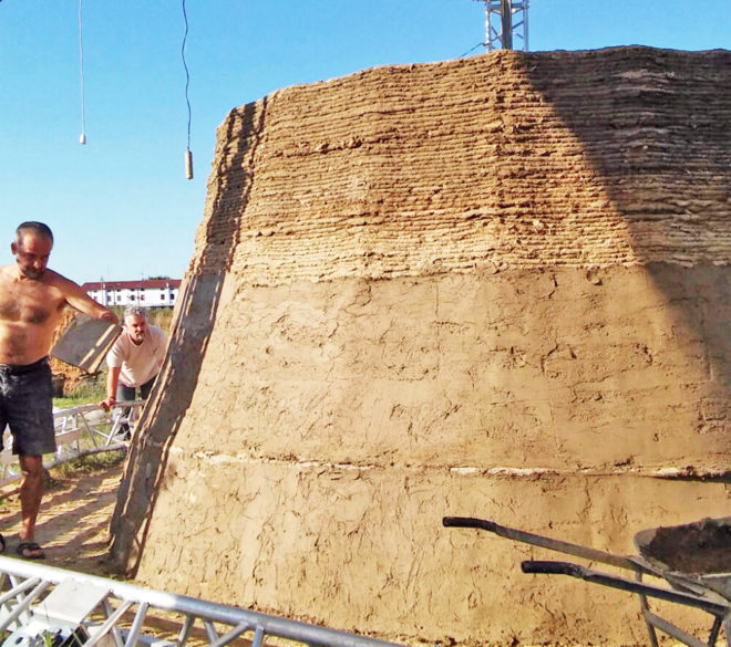 WASP, BigDelta, Massa Lombarda, World’s Advanced Saving Project, BigDelta 3d printer, 3d printer, 3d printing, 3d printing mud, affordable housing, 3d printing housing, 3d printed house, 3d printed architecture, 3d-printed mud house
