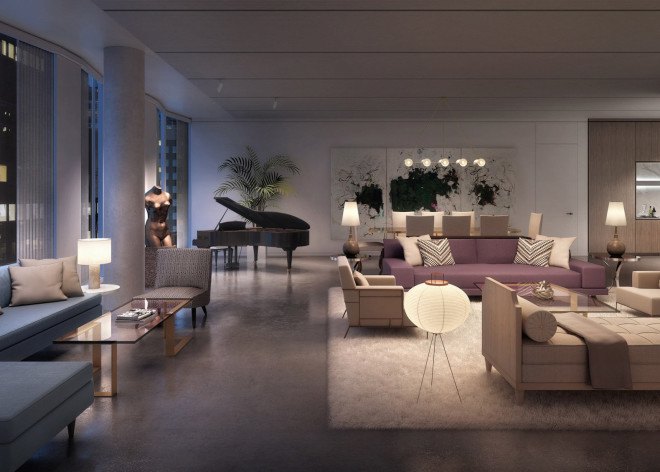 Foster + Partners, Seagram Building, Mies van der Rohe, 100 East 53rd Street, 100 East 53rd Street by Foster + Partners, William T. Georgis, Vanke, RFR Holding, Hines, luxury apartments, luxury condominium, luxury skyscraper, modernist architecture, Midtown