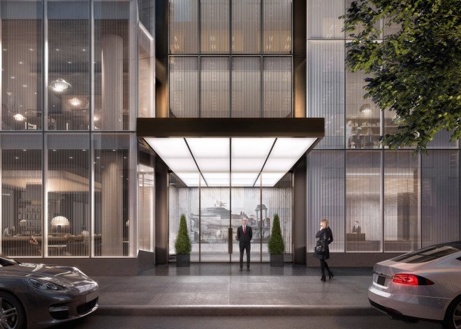 Foster + Partners, Seagram Building, Mies van der Rohe, 100 East 53rd Street, 100 East 53rd Street by Foster + Partners, William T. Georgis, Vanke, RFR Holding, Hines, luxury apartments, luxury condominium, luxury skyscraper, modernist architecture, Midtown