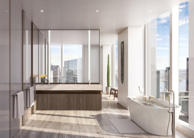 Foster + Partners, Seagram Building, Mies van der Rohe, 100 East 53rd Street, 100 East 53rd Street by Foster + Partners, William T. Georgis, Vanke, RFR Holding, Hines, luxury apartments, luxury condominium, luxury skyscraper, modernist architecture, Midtown