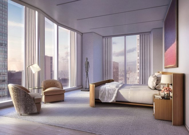 Foster + Partners, Seagram Building, Mies van der Rohe, 100 East 53rd Street, 100 East 53rd Street by Foster + Partners, William T. Georgis, Vanke, RFR Holding, Hines, luxury apartments, luxury condominium, luxury skyscraper, modernist architecture, Midtown