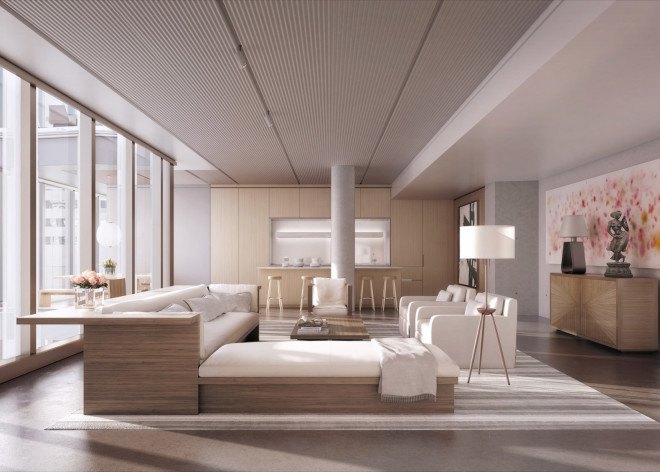 Foster + Partners, Seagram Building, Mies van der Rohe, 100 East 53rd Street, 100 East 53rd Street by Foster + Partners, William T. Georgis, Vanke, RFR Holding, Hines, luxury apartments, luxury condominium, luxury skyscraper, modernist architecture, Midtown