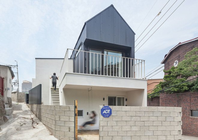 50m2 House, OBBA, Seoul, South Korea, affordable housing, small spaces, natural lighting, green architecture