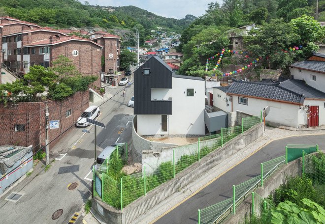 50m2 House, OBBA, Seoul, South Korea, affordable housing, small spaces, natural lighting, green architecture