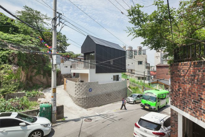 50m2 House, OBBA, Seoul, South Korea, affordable housing, small spaces, natural lighting, green architecture