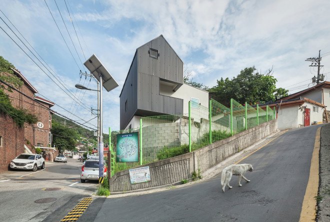 50m2 House, OBBA, Seoul, South Korea, affordable housing, small spaces, natural lighting, green architecture